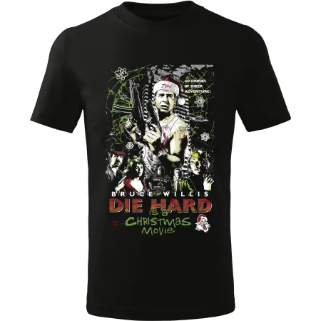 Pánské tričko Smrtonosná past - Die Hard is Christmas movie