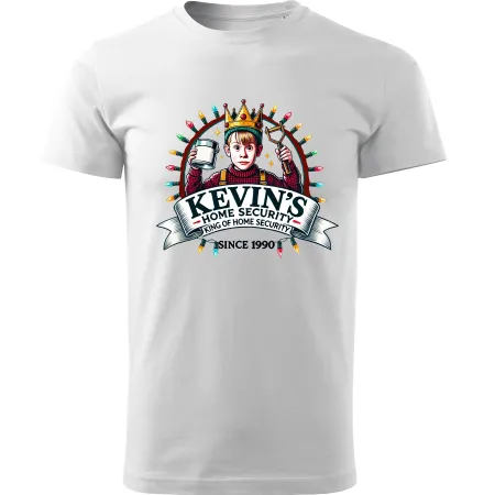 Pánské tričko Sám doma Kevin king of home security