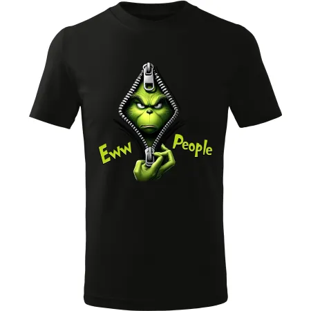 Pánské tričko Grinch v zipu 01