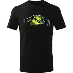 Pánské tričko Grinch v zipu 02