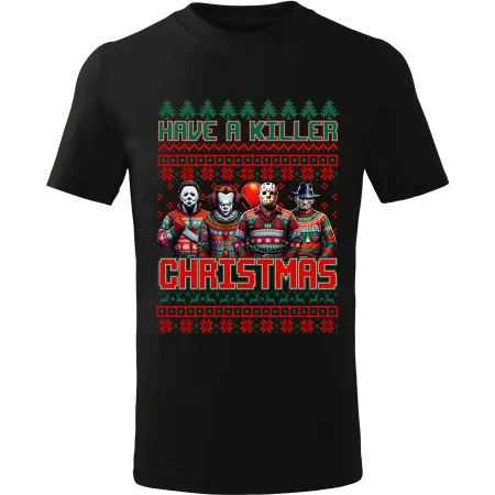 Pánské tričko Killer Christmas Ugly Sweater