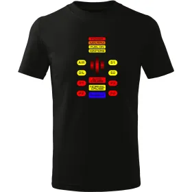 Pánské tričko K.I.T.T Dashboard HUD 01