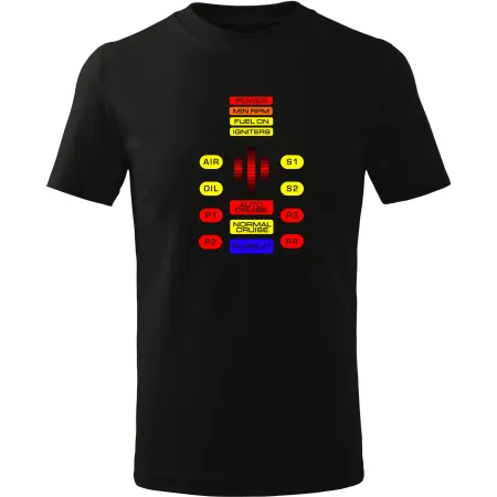 Pánské tričko K.I.T.T Dashboard HUD 01