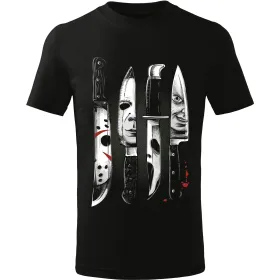 Pánské tričko Nože (Myers, Jason, Vřískot, Chucky)