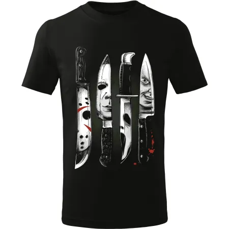 Pánské tričko Nože (Myers, Jason, Vřískot, Chucky)