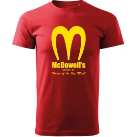 Pánské tričko McDowells - červené triko