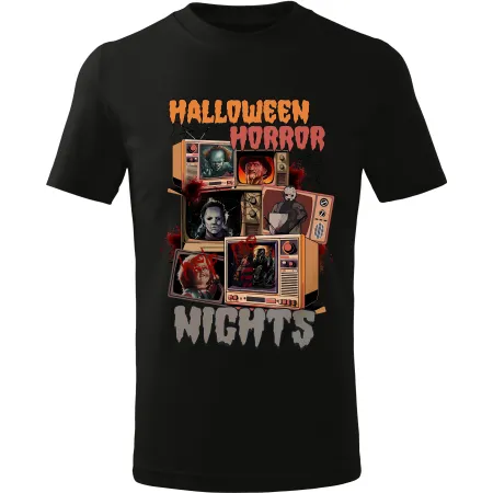 Pánské tričko Halloween horror nights 01
