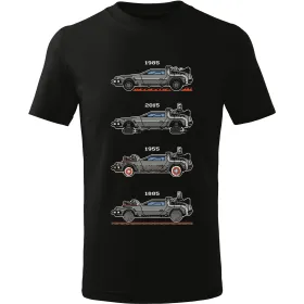 Pánské tričko DeLorean evolution 01