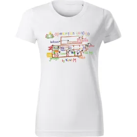 Dámské tričko Sám doma - Operace HoHoHo (Plánek)