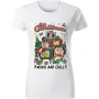 Dámské tričko Christmas movie and chill
Velice příjemné a kvalitní tričko s volnějším střihem ze 100% bavlny s trvanlivým potiskem a zářivými barvami. Tričko si drží svůj tvar, nesráží se a má speciální hladkou silikonovou úpravu.