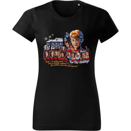 Dámské tričko Sám doma