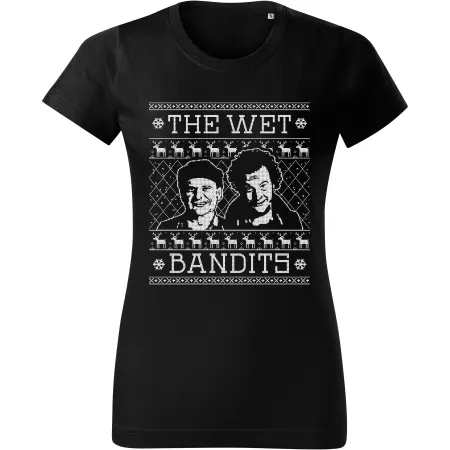 Dámské tričko Mokrý banditi Ugly sweater sytle (Sám doma)