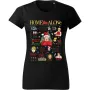Dámské tričko Home Alone 2 (Sám doma)Velice příjemné a kvalitní tričko s volnějším střihem ze 100% bavlny s trvanlivým potiskem a zářivými barvami. Tričko si drží svůj tvar, nesráží se a má speciální hladkou silikonovou úpravu.