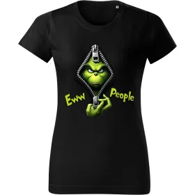Dámské tričko Grinch v zipu 01