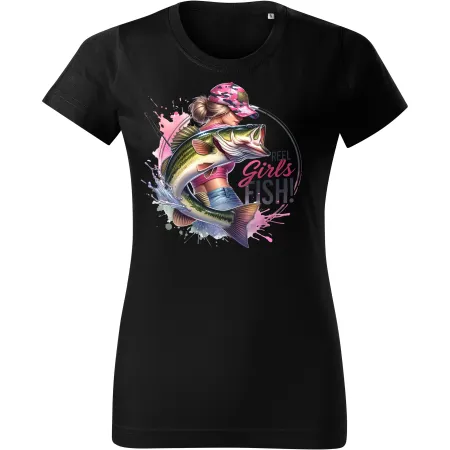 Dámské tričko pro rybářky Reel Girls Fish 01