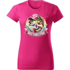 Dámské tričko pro rybářky Reel Girls Fish 02