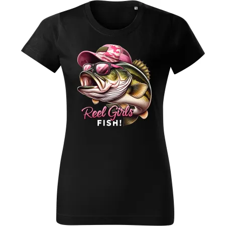Dámské tričko pro rybářky Reel Girls Fish 03