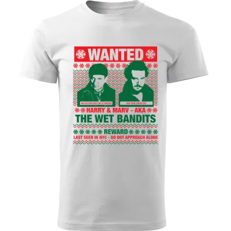 Pánské tričko Mokrý banditi Ugly sweater sytle 02 (Sám doma)