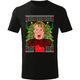 Pánské tričko Sám doma ugly sweater - Kevin 01