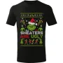 Pánské Vánoční tričko Grinch - Ugly sweater style 03
Velice příjemné a kvalitní tričko s volnějším střihem ze 100% bavlny s trvanlivým potiskem a zářivými barvami. Tričko si drží svůj tvar, nesráží se a má speciální hladkou silikonovou úpravu.