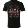 Pánské Vánoční s postavmi ze známých hororů jako Jason, Pennywise, Myers a Freddy
Velice příjemné a kvalitní tričko s volnějším střihem ze 100% bavlny s trvanlivým potiskem a zářivými barvami. Tričko si drží svůj tvar, nesráží se a má speciální hladkou silikonovou úpravu.
