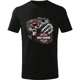 Pánské tričko Harley-Davidson Skull 01