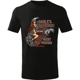 Pánské tričko Harley-Davidson West Virginia