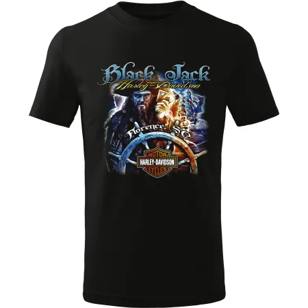 Pánské tričko Harley-Davidson Black Jack