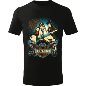 Pánské tričko Harley-Davidson Vintage garage