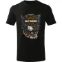 Pánské tričko Harley-Davidson Eagle 03
Velice příjemné a kvalitní tričko s volnějším střihem ze 100% bavlny s trvanlivým potiskem a zářivými barvami. Tričko si drží svůj tvar, nesráží se a má speciální hladkou silikonovou úpravu.