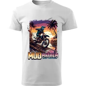 Pánské motorkářské tričko Mud mayhem