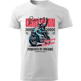 Pánské motorkářské tričko Racing champion