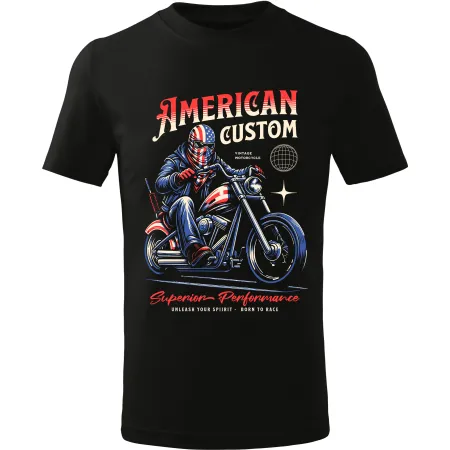 Pánské motorkářské tričko American custom