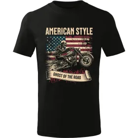 Pánské motorkářské tričko American style