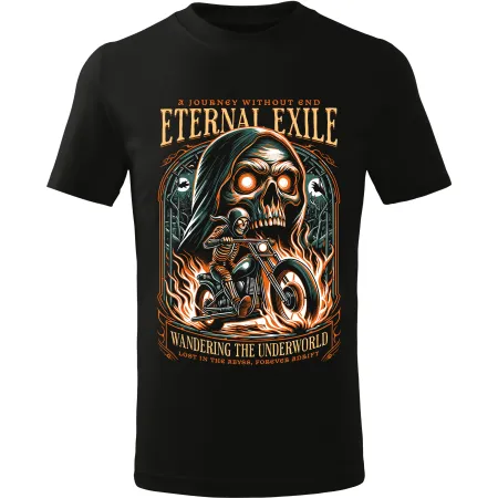 Pánské motorkářské tričko Eternal exile