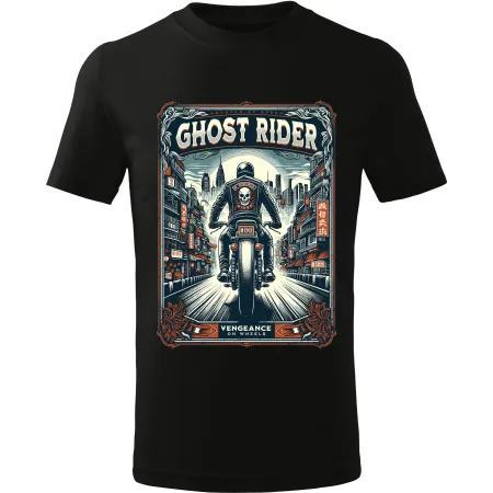 Pánské motorkářské tričko Ghost rider