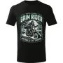Pánské motorkářské tričko Grim rider 01