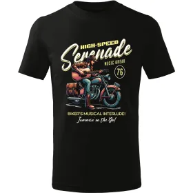 Pánské motorkářské tričko High speed serenade