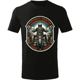 Pánské motorkářské tričko Highway hunter