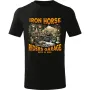 Pánské motorkářské tričko Iron horse garage