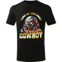 Pánské motorkářské tričko King of the road Cowboy
