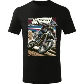 Pánské motorkářské tričko Motocross 01