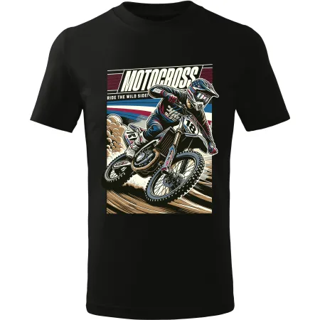 Pánské motorkářské tričko Motocross 01