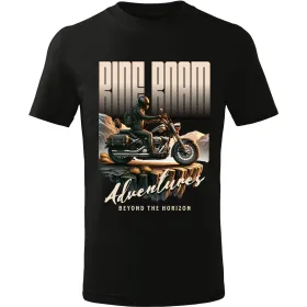 Pánské motorkářské tričko Ride Roam Adventure