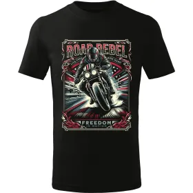 Pánské motorkářské tričko Road rebel