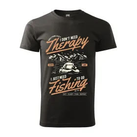 Pánské tričko Fishing therapy