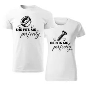 Trička pro páry Fit Perfectly – Dokonalá souhra