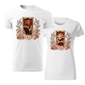 Trička pro páry King & Queen – Vládněte lásce