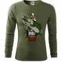 Pánské tričko pro rybáře s dlouhým rukávem – Beer & Fish