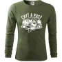 Pánské tričko pro rybáře s dlouhým rukávem – Chyť a pusť - Kapr